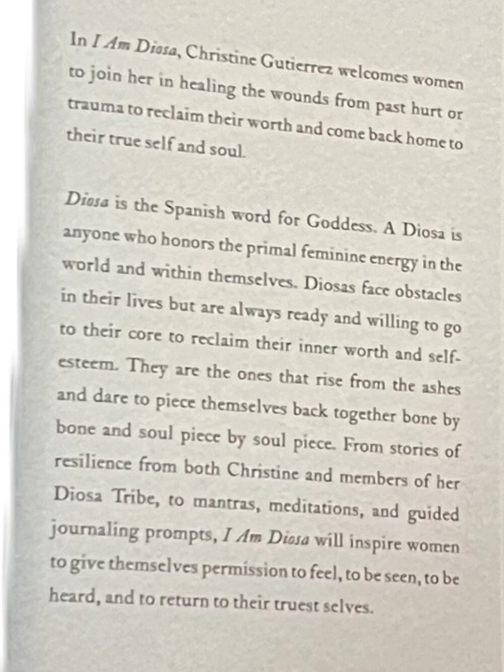 I Am Diosa by Christine Gutierrez